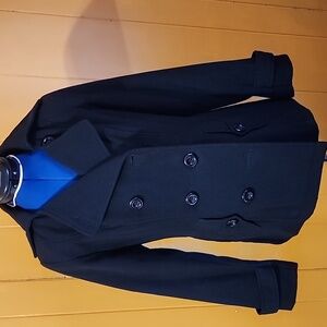 George black pea coat